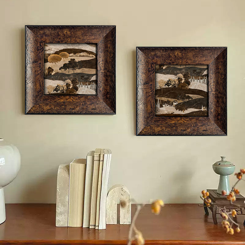 Landscape-themed artwork